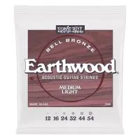 ERNIE BALL 2346 John Mayer Earthwood Bell Bronze Medium Light 12-54 - Струны для акустической гитары