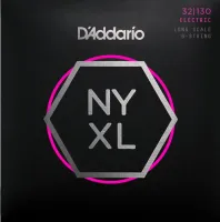 NYXL32130 NYXL Комплект струн для 6-струнной бас-гитары, Long Scale, Reg Light, 32-130, D'Addario