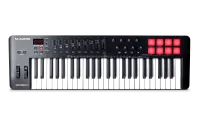 M-Audio Oxygen 49 MKV - 49 клавишная USB MIDI клавиатура, LCD дисплей, 8 энкодеров, 8 пэдов, 9 фейдеров, 12 кнопок управления, колеса высоты тона и модуляции, smart control, auto-mapping, встроенный арпеджиатор, 1/4" Jack вход для педали сустейна