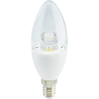 Ecola candle LED Premium 7,0W 220V E14 2700K прозрачная свеча с линзой...