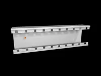 ИМЛАЙТ Короб модульный КМ10.6.10М RAL9016 Короб модульный 100х60х350 мм, 10 модулей, цвет — белый