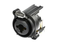 Rean RCJ9FA-H- 3-контактный разъем XLR  "мама" комбинированный с разъемом  1/4" стерео Jack "мама" с переключающим контактом