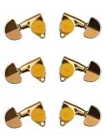 SG301-20-GG-L3+R3 Колки для гитары 3+3, золото, Gotoh