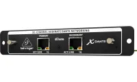 BEHRINGER X-DANTE - карта расширения Dante для  X32, для записи и воспроизведения до 64 кан. аудио