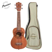 Bamboo bu-21 kailua  укулеле сопрано, сапеле, цвет натуральный, чехол в комплекте