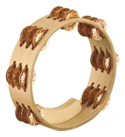 MEINL AE-CMTA3BO ARTISAN EDITION COMPACT TAMBOURINE, HAMMERED BRONZE JINGLES 8' тамбурин, цвет натуральный