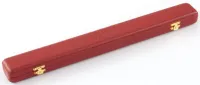Case for 2 batons Takt TB-HCCY2 - Cotton fabric hard case for two conductor's batons, Burgundy red