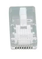 Нетлинк PLUG-8P8C-U-C6 TEL0080 Разъем 8/8 (RJ45) категория 6, для многожильного и одножильного кабеля