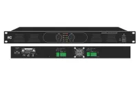 Усилитель [T-2120DSA] ITC , Двухканальный усилитель Class-D, 2х120W, 100V/4Ohm, 1U высота, управление громкостью на передней панели.