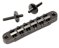 Electric guitar bridge Gotoh Ti103B-C - Titanium LP electric guitar bridge with C finish, chrome-plated