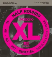 Комплект струн для бас-гитары D'Addario ENR71SL