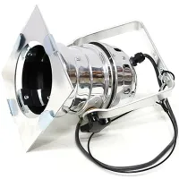 Kupo PAR-16SP Мини-прожектор полированный 50Вт, рамка для фильтра