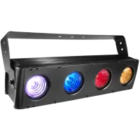 SILVER STAR SS339XAET Xi4/ETZ (Amber version) Архитектурно/сценический LED светильник, 4X40W (Multichip-RGBA), 40000 Кандел/3600 люмен, авторежим, master/slave, строб, диммер 16bit, угол расхождения луча 15' (35'-40' с фильтром), DMX-512 - 11/3/4/5/6/12/1