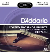 Комплект струн для мандолины D'Addario EXP74CM