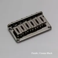 Gotoh gtc-102-ck  фиксированный бридж strat style, черный хром