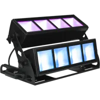 SILVER STAR SS809XCA MAXCYC Светодиодный заливной  светильник, 128LED, RGBWA смешение цветов, 32R+32G+32B+16W+16A х 2 Вт LED, оптика 45'х60'  управление DMX-512 -  11 вариантов,  авто режим, персональные программы, цветовые макросы, строб-эффект, диммер,