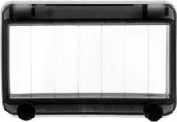 PCE Защитное окно на 7 модулей IP67, черное 900607s-p