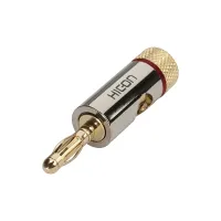 Sommer Cable HI-BM06-RED- Разъем «банан» с универсальным зажимом