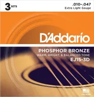D'Addario EJ27N струны классической гитары, нейлоновые, 3-6 струны с серебрянной навивкой, нормальное натяжение (Normal Tension), (.028 - .043)