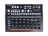 Микшер (драм машина) [561101] Arturia [DrumBrute Impact] аналоговый, 10 барабанов и перкуссии, 64-шаговый секвенсор, функции Swing, Step Repeat, Roller, Looper, 4x1/8" mini Jack выхода: стерео выход для наушников 1/8" mini Jack, 1/4" TRS Jack Mix Out, MI
