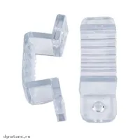 Ecola LED strip 220V connector holder скоба крепежная для IP68 12x7 ленты...
