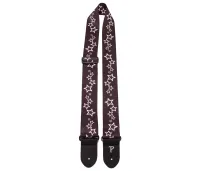 Perri's LPCP-7022 - Ремень для гитары, Серия: Polyester, Материал: полиэстер, Рисунок: звёзды, Ширина ремня: 5 см, Длина: 99 - 147 см