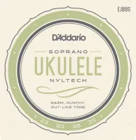 Комплект струн для укулеле-сопрано D'Addario Pro-Arté EJ88S