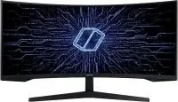 Монитор Samsung 34" C34G55TWWI, 3440x1440, VA, 165Hz, HDMI+DP, curved, black