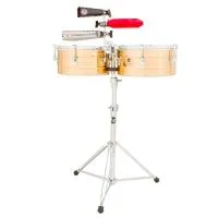 LP LP256-BZ Tito Puente Bronze традиционный тимбалес 13"/14"x6,5", цет: Bronze