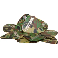BOSS BPK-12-CT - медиаторы Celluloid Camo Thin, 12 штук
