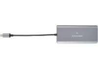 Kramer KDOCK-2- Переходник с USB тип C на HDMI, Ethernet, разъемы для карт SD, 2хUSB 3.0, USB тип C