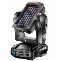 DTS DELTA 10 R RGBW ZOOM 5000 lux / 5m / 15'  - 19500 люмен, Поворотная голова WASH, 240 RGBW LEDs (60 светодиодов на цвет), моторизированный зум 15-40 гр., 18 DMX каналов, 480 Вт,  IP20, 510*680*445 mm, 25 kg