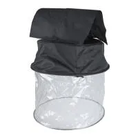 KWP-D RAIN COVER, чехол защитный, диаметр нижнего обода 50 см, высота 18+34 см, верх нейлон + низ пвх, KUPO -
