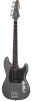 SCHECTER BANSHEE BASS CG - бас-гитара. Материал корпуса: Ольха. Материал грифа: клен/армированные стержни из углеродного волокна. Накладка грифа: палисандр. Нековый звукосниматель: Schecter Diamond QPA. Регулировки: громкость/тон. Цвет гитары: Carbon Grey