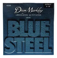 Dean Markley 2550 XL BLUE STEEL  ELECTRIC струны для 6-ти струнных электрических гитар 8-38, диаметр отдельных струн .008, .011, .014, .022, .030, .038