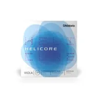 D'addario h411 mm  отдельная струна a для альта 15-16" helicore, алюминий/ титан, medium tension