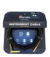 Blacksmith instrument cable gold series 9.8ft gsic-stra3  инстр кабель, 3 м, прjack + угjack, поз ко