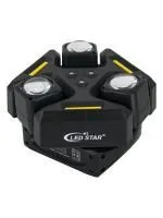 Led Star MA-E049 Эффект светодиодный вращающийся многолучевой 3в1 Beam, Strobe, Laser, DMX