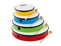 NINOSET6 Набор бубнов, синтетический пластик, Nino Percussion