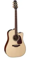Takamine CP4DC-OV Dreadnought C/A, SOLID SPRUCE, OVANGKOL W/ SOLID BACK (All Gloss Natural)