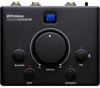 PreSonus MicroStation BT контроллер управления студийным мониторами, Bluetooth 5.1 приёмник
