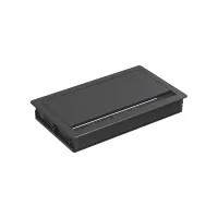 Kondator 935-TB19B- Крышка для лючка серии Axessline, 195 мм, черная