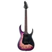 Mooer gtrs m810 purple burst  электрогитара со встроенным процессором, hh, цвет фиолетовый берст