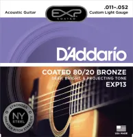 Комплект струн для акустической гитары D'Addario EXP13