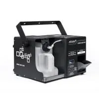 STAGE4 - ATMOS HAZE 1400. Мощный генератор сценического тумана с функцией самоочистки работающий на жидкости на водной основе. Нагревательный элемент - 1400Вт, встроенный вентилятор - 100Вт, ёмкость для жидкости - 5,6л, управление - DMX-512 /  LCD панель 