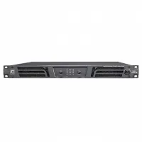 RFIntell DA6.2  Усилитель класс D, 2х650Вт/8Ом, 2х1100Вт/4Ом, 2х1870Вт/2Ом. БП 90-260В, PFC. 1U, 9кг