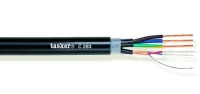 Tasker C283 гибридный: 110 Ом AES/EBU OFC 1х2х0.22 мм2 и жилы электропитания 3х1,50 мм2