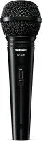 Shure sv200-w. вокальный электродинамический микрофон shure с переключателем и кабелем xlr - xlr