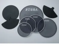 TAMA SPP522C набор тихих тренировочных пластиков (12'. 13'. 14'. 16'. 22'и тарелочных блинов (13”, 16”)