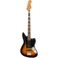 FENDER SQUIER CV JAGUAR BASS 32 LRL 3TS бас-гитара, цвет санберст